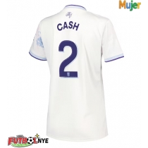 Camiseta Aston Villa Matty Cash #2 Tercera Equipación para mujer 2025-26 manga corta